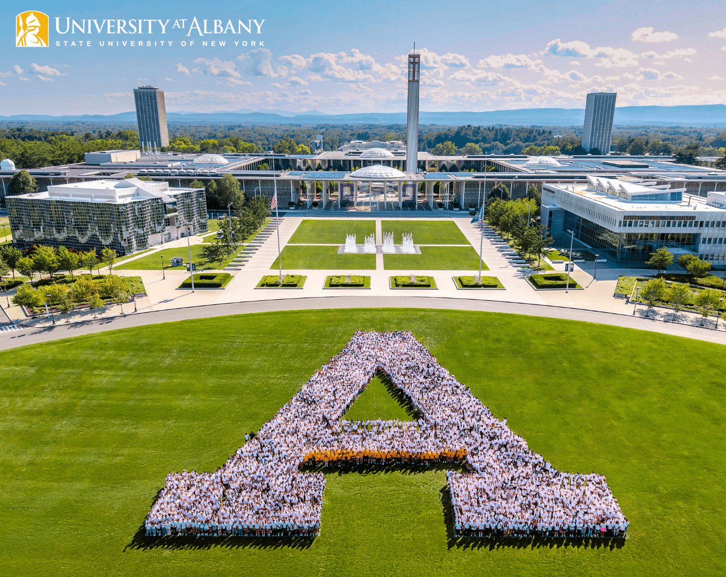 The University at Albany.